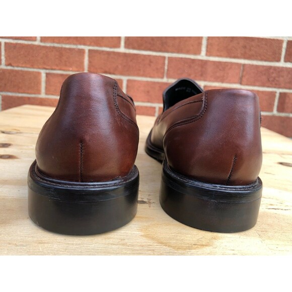 BOSTONIAN Brown Leather Slip On Loafers Dress Shoes Size US Men 9.5 M main image 5